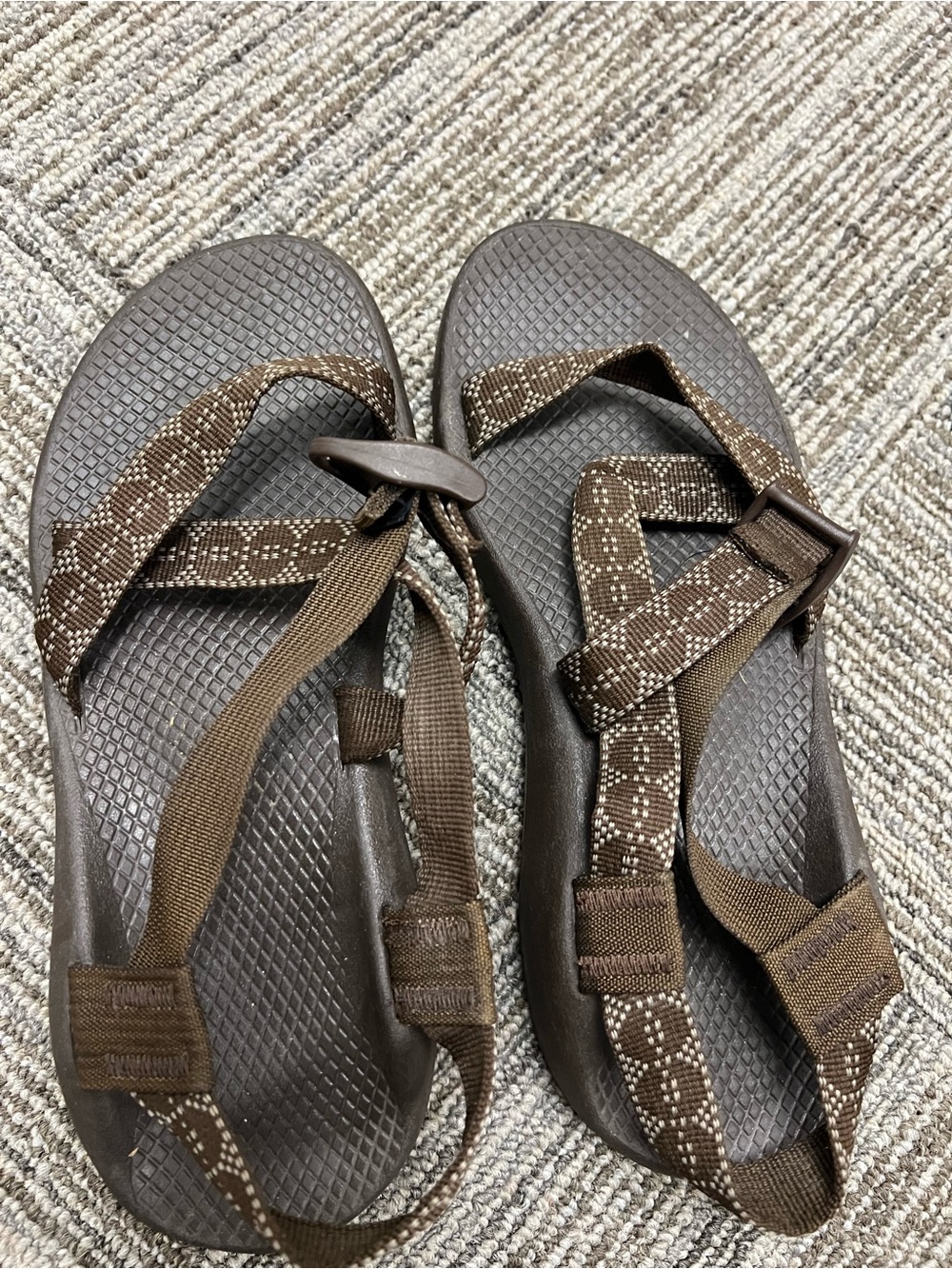 Chaco Brown Adjustable Strap Women's Sandals